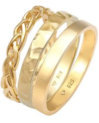 Elli Jewelry - Ring Organic - Lyst