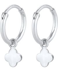 Elli Jewelry - Ohrringe Kleeblatt - Lyst