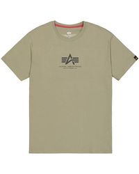 Alpha Industries - Shirt Basic Mid Logo - Lyst