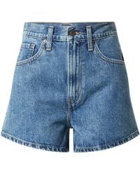 Levi's - Jeans 'high waisted mom short' - Lyst