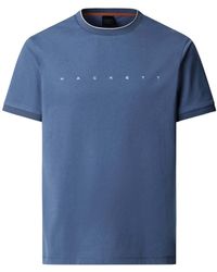 Hackett - Basic-T-Shirt - Lyst