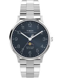 Timex - Analoguhr Waterbury Classic Moon Phase - Lyst