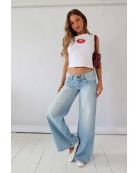 Abrand Jeans - 00 Super Low Wide Kaia Worn - Lyst