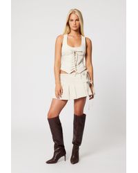 Abrand Jeans - Devotion Top Bone - Lyst