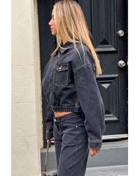 Abrand Jeans - Denim Bomber Jacket Cara - Lyst