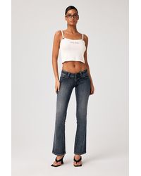 Abrand Jeans - 00 Super Low Kick Tall Prue - Lyst