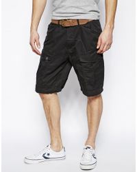 tapered cargo shorts
