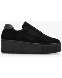 Daniel - Tred Suede Laceless Flatform Trainers , Suede - Lyst