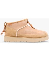 UGG - Regenerate Crafted Ultra Mini Sand Boots Suede - Lyst