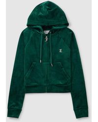 Juicy Couture Women's Madison Hoodie With Diamante - Green