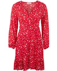 iBlues Finto Dress - Red