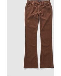 brown boot cut jeans