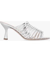 Daniel - Notty Knotted Strap Heeled Mules - Lyst