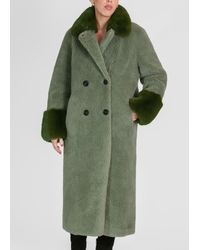 American Dreams - Fiona Long Wool Coat - Lyst