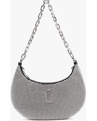 Marc Jacobs - The Rhinestone Small Crystals Curve Shoulder Bag , Metalic - Lyst