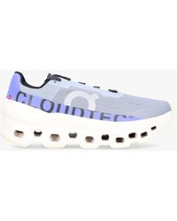 On Shoes - Cloudmonster Mist Blueberry Trainers , Fabric - Lyst