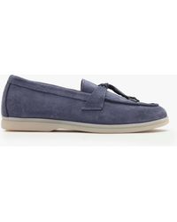 Daniel - Suede Tassel Loafers - Lyst