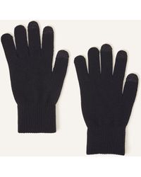 Accessorize - Women's Long Cuff Touchscreen Gloves Black - Lyst