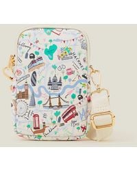 Accessorize - London Print Phone Bag - Lyst