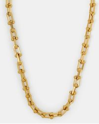 Accessorize - Stainless Steel Horseshoe Chain Necklace - Lyst
