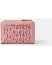 Accessorize - Ruched Bi-Fold Purse - Lyst