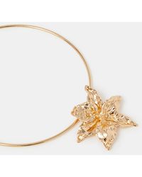 Accessorize - Statement Flower Collar Necklace - Lyst