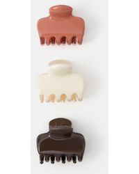 Accessorize - 3-Pack Mini Claw Clips - Lyst