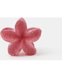Accessorize - Gem Tropical Flower Claw Clip - Lyst