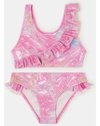 Accessorize - Frill Mermaid Bralette Bikini Set - Lyst