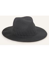Accessorize - Woven Packable Fedora Hat - Lyst