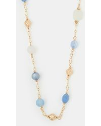 Accessorize - Long Beaded Station Necklace - Lyst