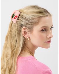 Accessorize - 2-Pack Cherry Gem Claw Clips - Lyst