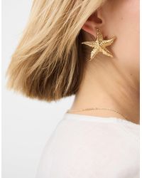 Accessorize - Statement Starfish Stud Earrings - Lyst