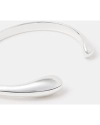 Accessorize - Sterling-Plated Open Cuff Bracelet - Lyst