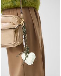 Accessorize - Macrame Heart Cord Bag Charm - Lyst