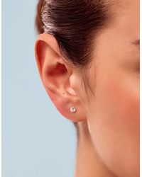 Accessorize - Lab Grown Diamond 1Ct Stud Earrings 9Ct - Lyst