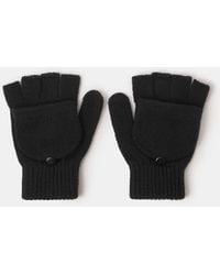 Accessorize - Acrylic Plain Capped Gloves - Lyst