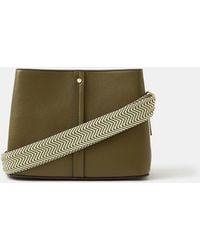 Accessorize - Webbing Strap Crossbody Bag - Lyst