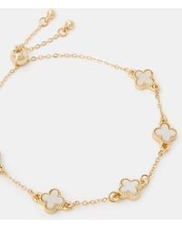 Accessorize - Clover Toggle Bracelet - Lyst