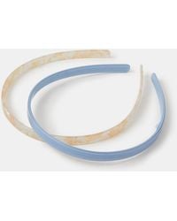 Accessorize - 2-Pack Slim Headbands - Lyst