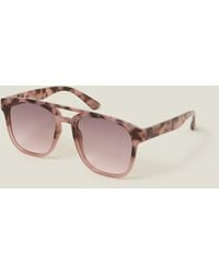 Accessorize - Ombré Tortoiseshell Aviator Sunglasses - Lyst