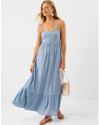 Accessorize - Coin Embellished Sleeveless Maxi Dress - Lyst