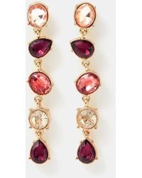 Accessorize - Mix Gemstone Drop Earrings - Lyst