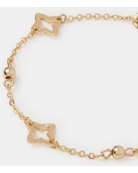 Accessorize - Clover Cut-Out Station Bracelet - Lyst