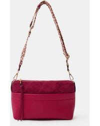 Accessorize - Cristina Leopard Print Strap Crossbody Bag - Lyst