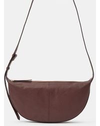 Accessorize - Leather Sling Crossbody Bag - Lyst