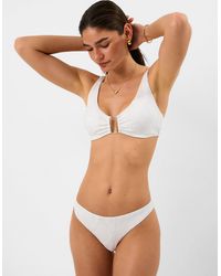 Accessorize - Tropical Jacquard Bikini Bottoms - Lyst