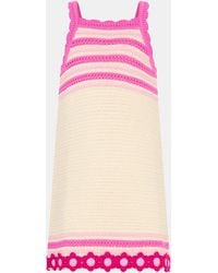 Accessorize - Girls Cotton Flower Knit Crochet Sleeveless Dress - Lyst