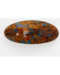 Accessorize - Tort Marbled Barrette Hair Clip - Lyst