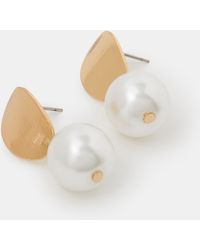 Accessorize - Pearl Drop Earrings - Lyst
